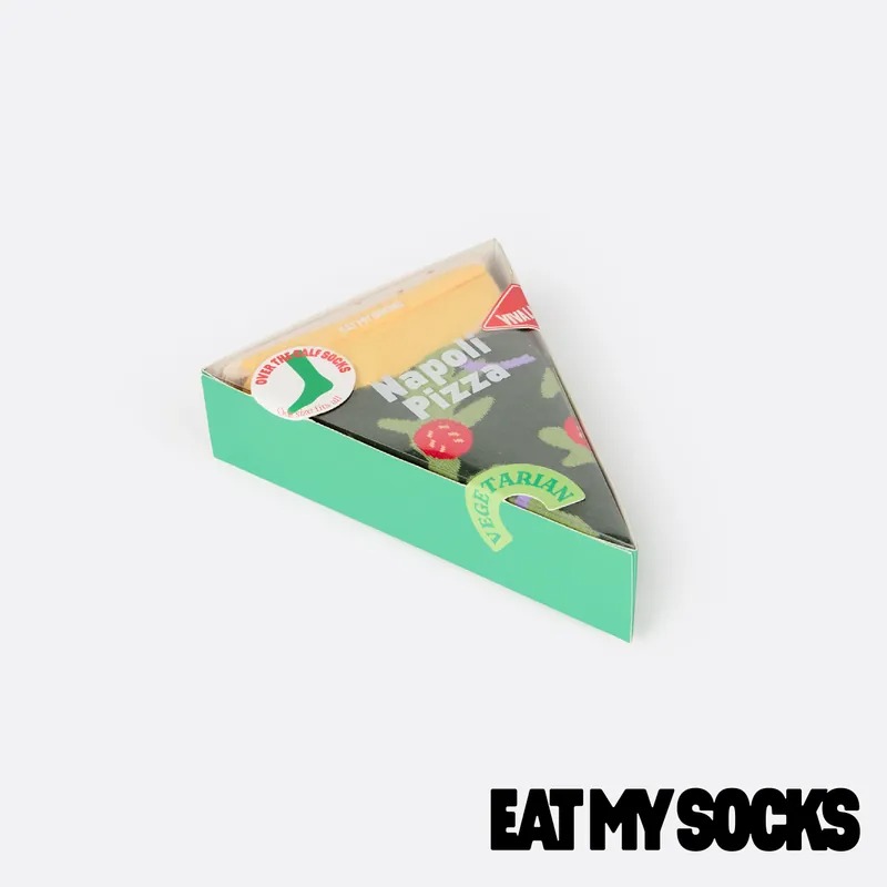 EAT MY SOCKS｜襪子｜快餐系列｜素食Pizza◉70D036